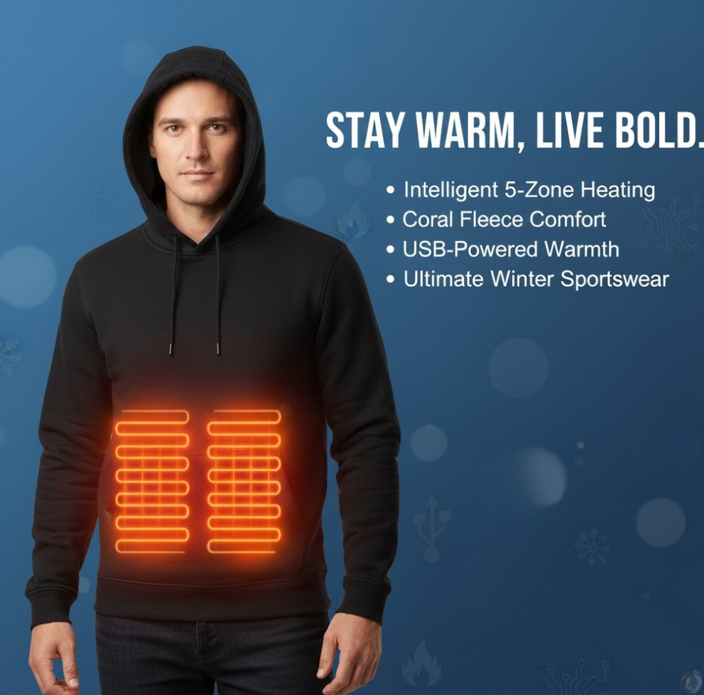 The Volthood Heated Hoodie